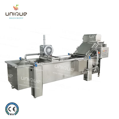 850 KG 용량 제조 공장 생산을위한 잎 채소 거품 세척 라인