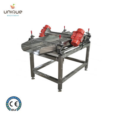 585 KG 용량 과일과 채소 진동기 물 배수 기계