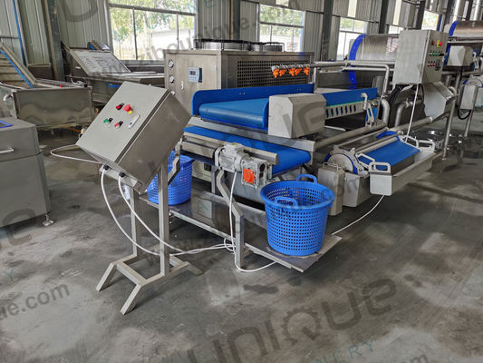 채소 세척기 2200 KG 잎자루 깎기 및 상업용 과일 샐러드