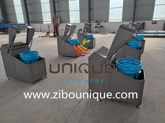 스테인리스 스틸 304 재료와 간편한 조작으로 샐러드 잎 채소 스핀 드라이어