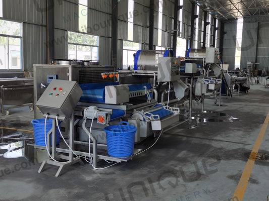 높은 용량 2.25kW 녹색 양파와 호두 절단 기계 큰 장점