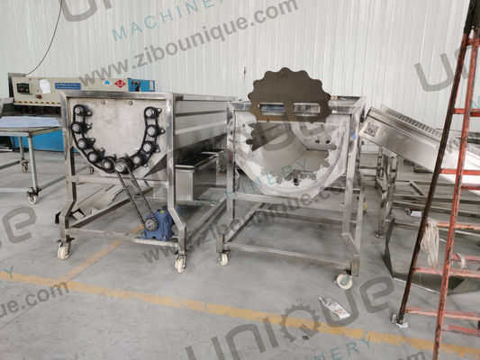 자동 붓 청소 및 세탁과 함께 고급 팜 처리 기계