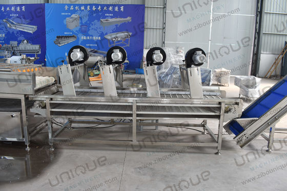 뜨거운 공기 롤러 벨트 메시 컨베이어 고압 팬 과일과 채소용 공기 건조기