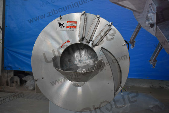 스테인리스 스틸 304 진저 쉐리딩 머신으로 뿌리 채소를 손쉽게 가공