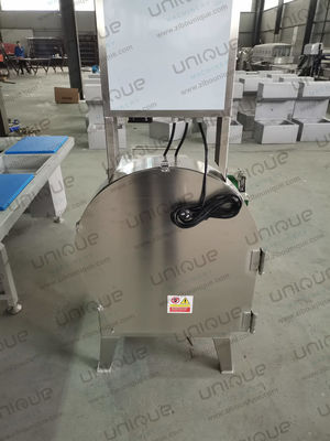 용량 600-1500 kg/h 잎자루 자르는 기계 채소 띠 자르는 기계