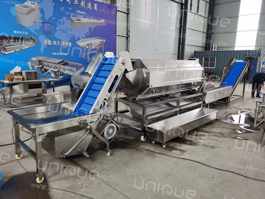 21000mmn 감자 껍질 벗기는 기계 감자 씻고 껍질 벗기는 궁극적인 해결책