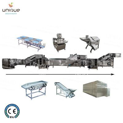 냉동 채소 가공 라인에서 혁명적 인 냉동 과일 및 채소 기능