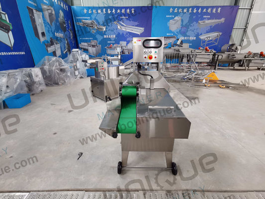 2.25 kw 컨베이어 벨트에서 잎 채소를 자르는 다기능 채소 절단기