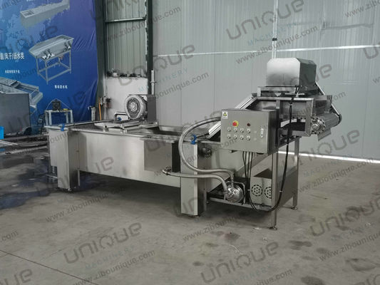 850 KG 용량 제조 공장 생산을위한 잎 채소 거품 세척 라인