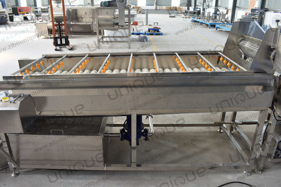 2.25 kw 오이스터 채소 브러쉬 세척기 야름과 말랑가 세척 대용량