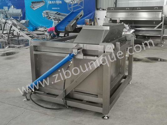 뿌리 채소 와 그 밖 의 식물 들 을 번거로움 이 없는 상태 에서 배하 하는 수압 튀기 기계