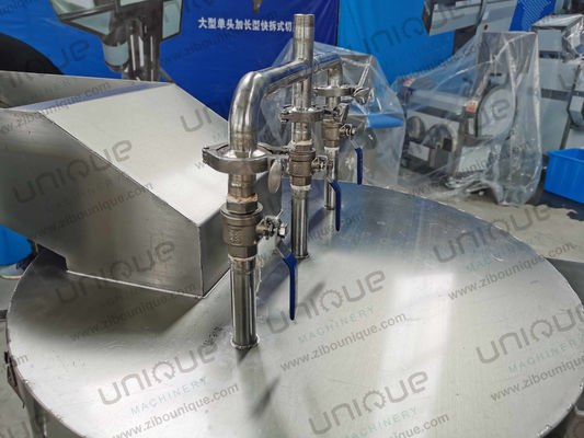 0.75 kW 프로 포토 껍질 벗기 기계 육류 가공 공장용 블레이드 껍질 벗기기