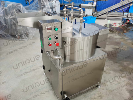 0.75 kW 프로 포토 껍질 벗기 기계 육류 가공 공장용 블레이드 껍질 벗기기