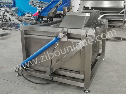 304 스테인레스 스틸 과일과 채소를 충전하기 위한 자동 수압 덤퍼