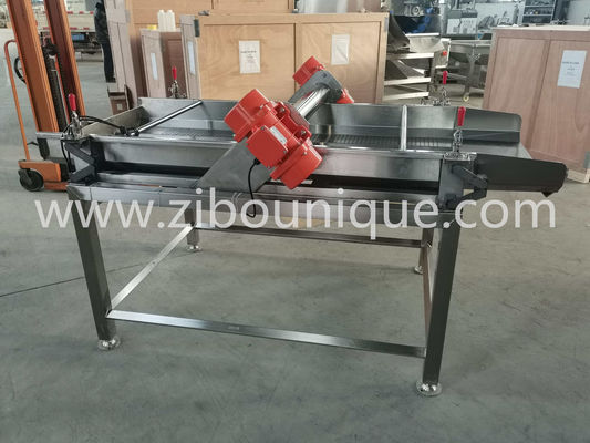 585 KG 용량 과일과 채소 진동기 물 배수 기계