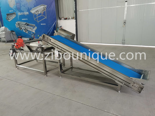 585 KG 용량 과일과 채소 진동기 물 배수 기계