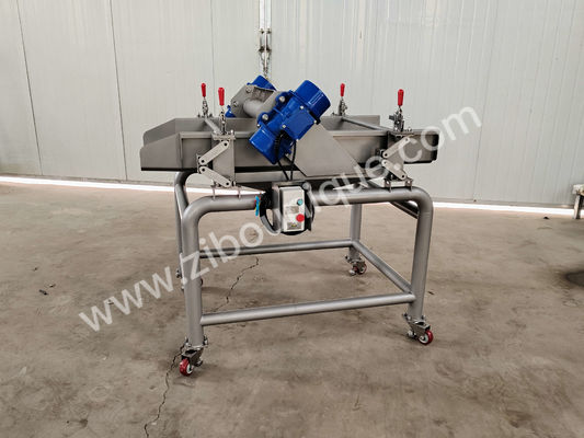 585 KG 용량 과일과 채소 진동기 물 배수 기계
