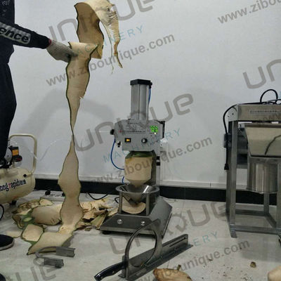 다양한 뿌리 채소 를 효율적 으로 벗기기 위한 코코넛 가공 기계