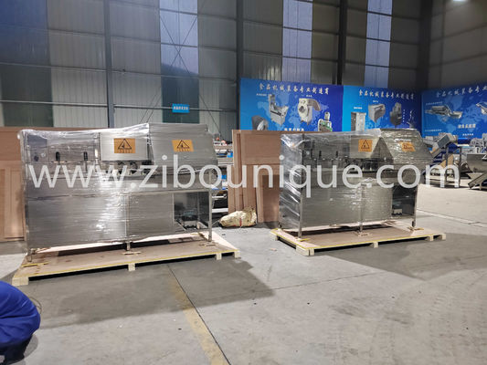 맞춤형 전압 304 스테인리스 스틸 사과 및 페어 껍질 벗기 및 코어 절단 기계