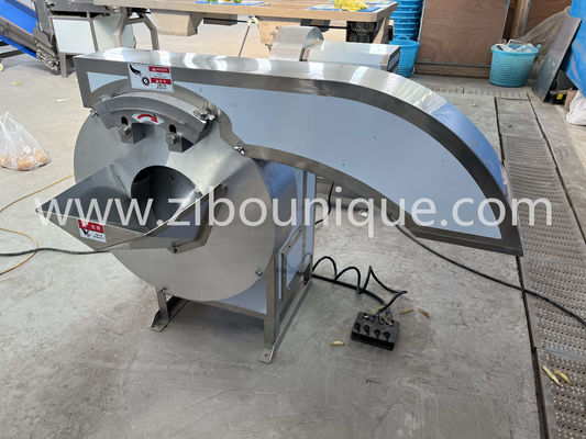500kg/h 용량 상업용 채소 감자 프렌치 프라이 절단 기계 Zibo Unique Machinery