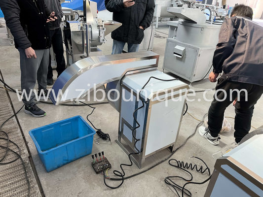 500kg/h 용량 상업용 채소 감자 프렌치 프라이 절단 기계 Zibo Unique Machinery