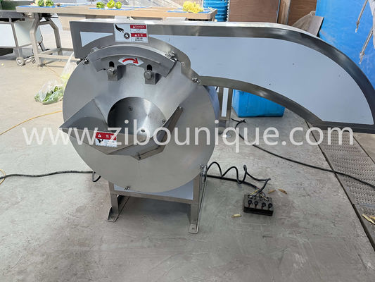 500kg/h 용량 상업용 채소 감자 프렌치 프라이 절단 기계 Zibo Unique Machinery