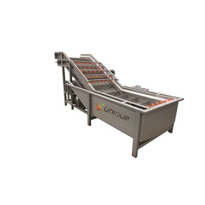 1000-1500kg/h 용량 과일과 채소를 위한 샐러드 잎 채소 세탁기