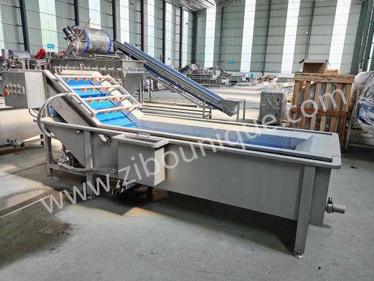1000-1500kg/h 용량 과일과 채소를 위한 샐러드 잎 채소 세탁기