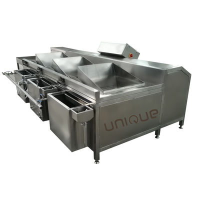1000kg/h 산업용 토마토 세탁기 옥수수 과일 세탁기 채소 양파 세탁기 청소기