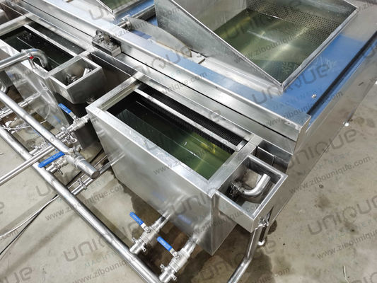 1000kg/h 산업용 토마토 세탁기 옥수수 과일 세탁기 채소 양파 세탁기 청소기