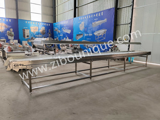220v/ 380v 스테인리스 스틸 304 견과류 선택 컨베이어 벨트 라진 분류 기계